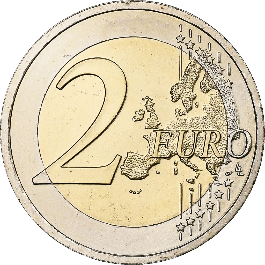 Österreich, 
  
  2 euro, 
  
  Einführung in den Euro