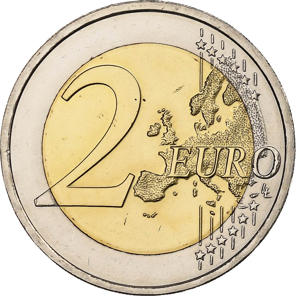 Österreich, 
  
  2 euro, 
  
  30 Jahre vor dem Drapeau de l'UE