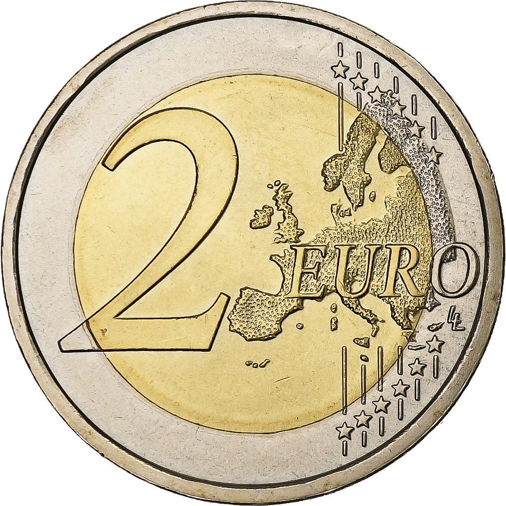 Portugalia, 
  
  2 euro, 
  
  100 Republika Portugalska