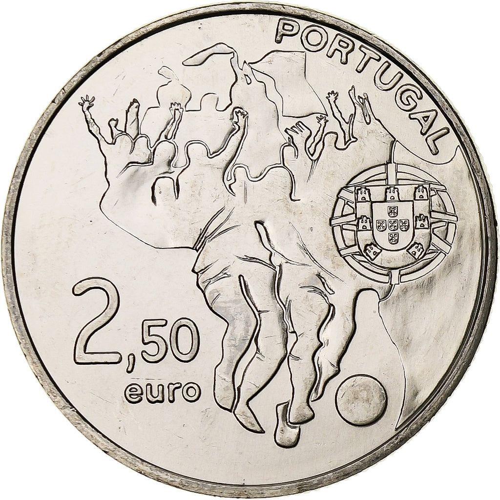 Portugalia, 
  
  2 1/2 Euro, 
  
  FIFA 2010