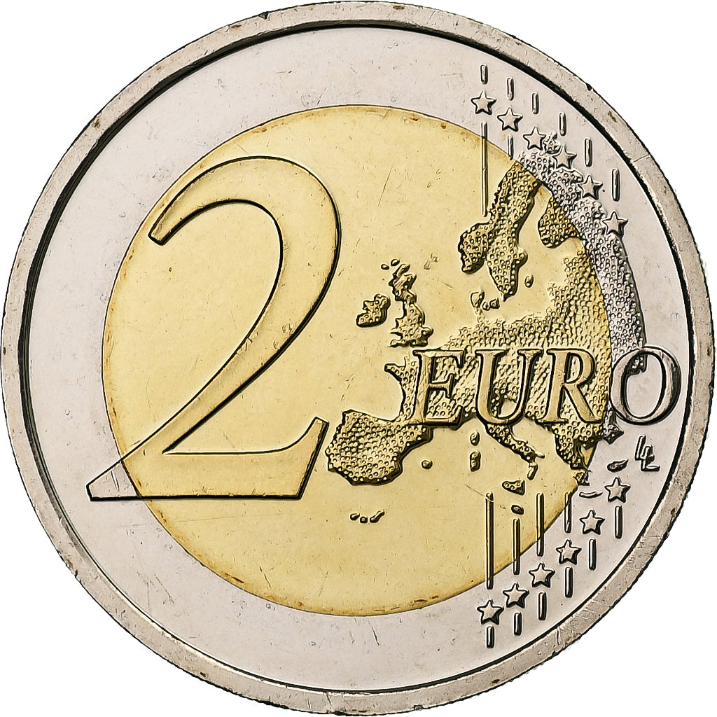 Słowak, 
  
  2 euro, 
  
  10. Jahrestag – Beitritt zur Europäischen Union