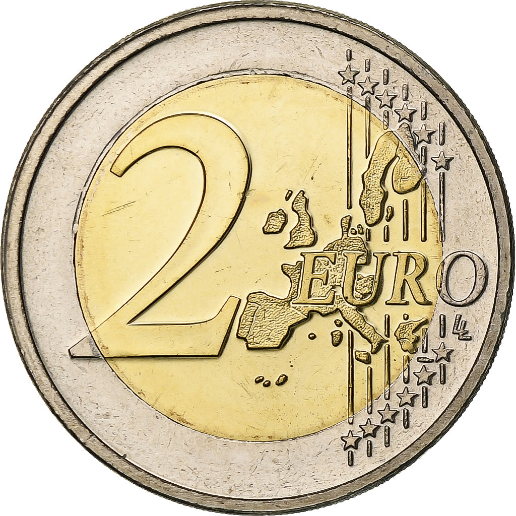 Luksemburg, 
  
  2 euro, 
  
  Monogram von Heinrich I