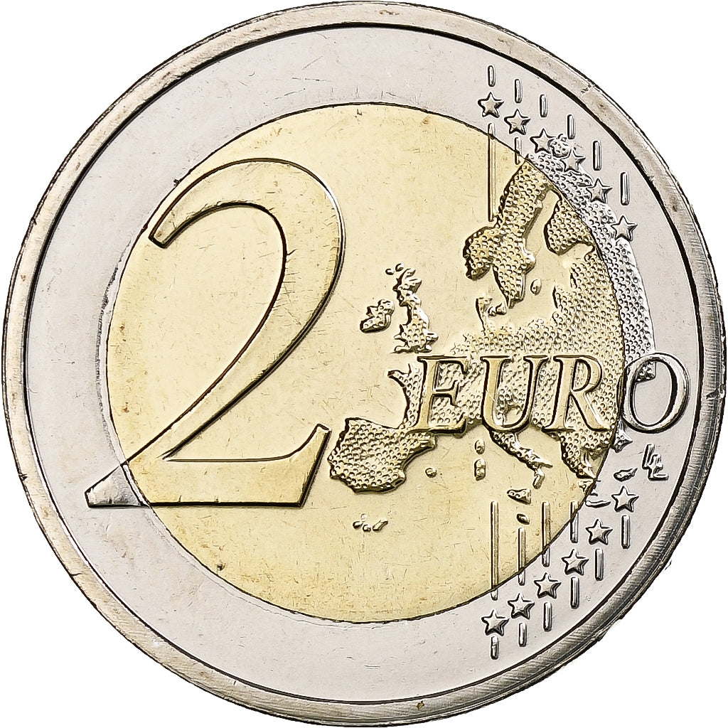 Luksemburg, 
  
  2 euro, 
  
  175. Jahretag – Unabhängigkeit Luxemburgs