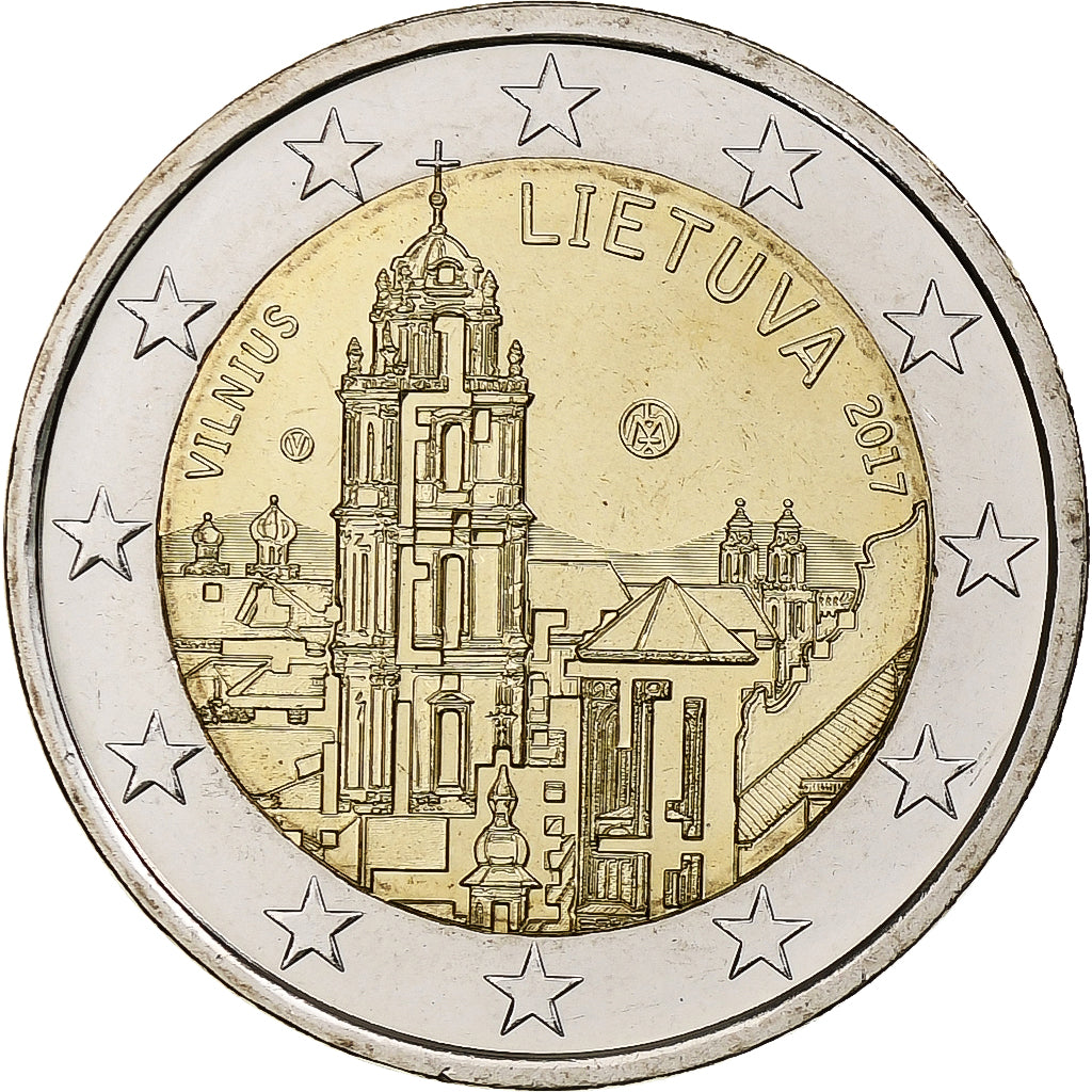 Litwa, 
  
  2 euro, 
  
  Europa Kulturhauptstadt