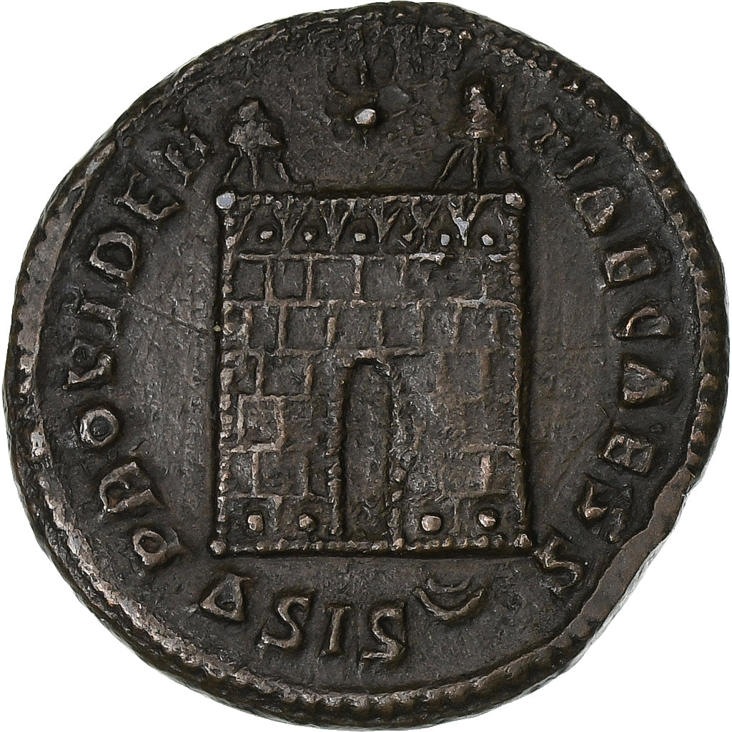 Konstancjusz II, 
  
  Follis, 
  
  328-329