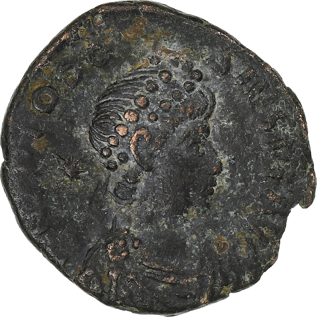 Teodozjusz II, 
  
  Follis, 
  
  408-423