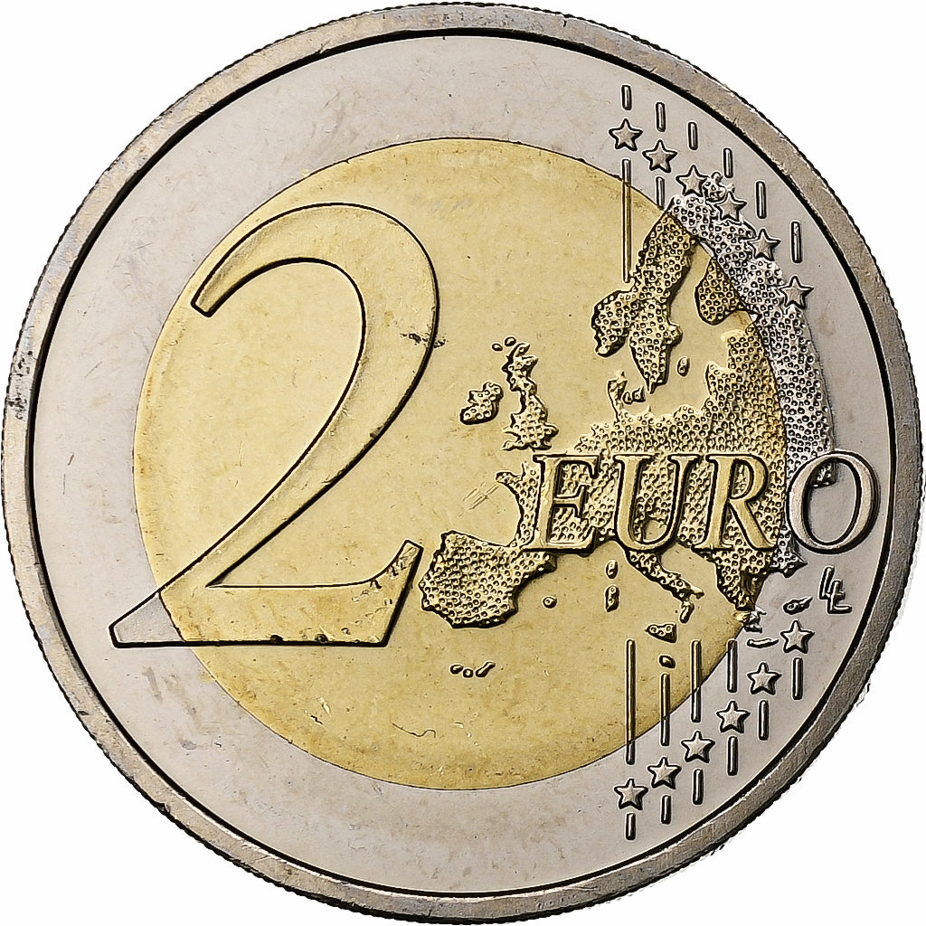 Lettland, 
  
  2 euro, 
  
  Irisierend