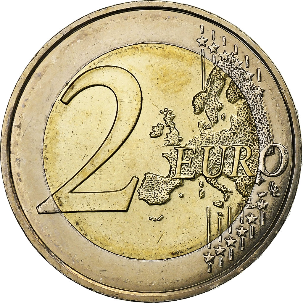 Francja, 
  
  2 euro, 
  
  Vertrag von Elysée