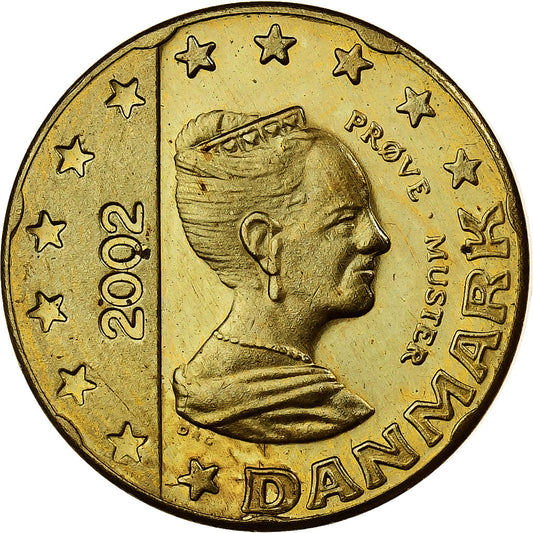 Dania, 
  
  Małgorzata II., 
  
  20 Rappen