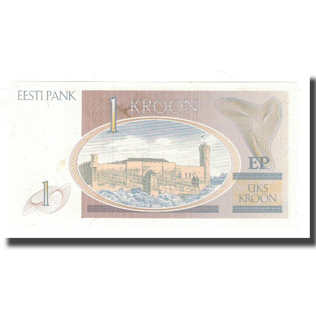 Banknot, 
  
  Estonia, 
  
  1 Korona