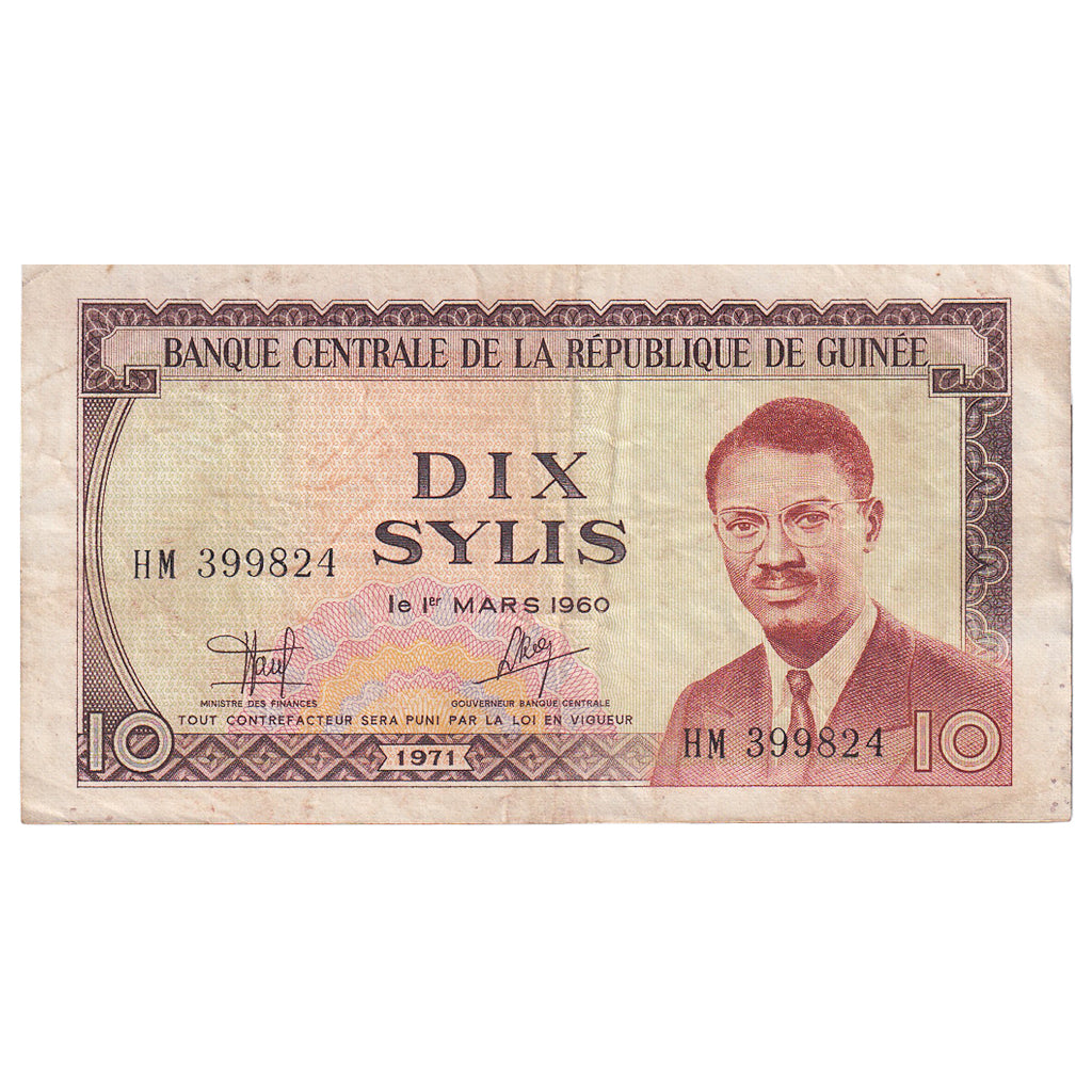 Gwinea, 
  
  10 Sylis, 
  
  1960