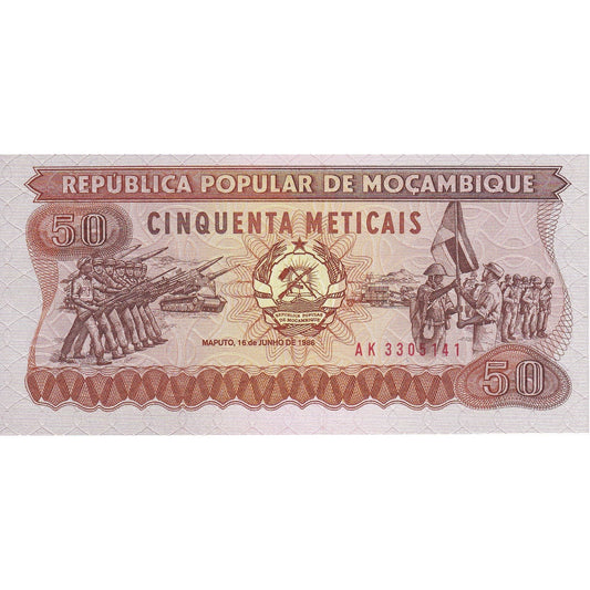 Mozambik, 
  
  50 Metyjczyków, 
  
  1986