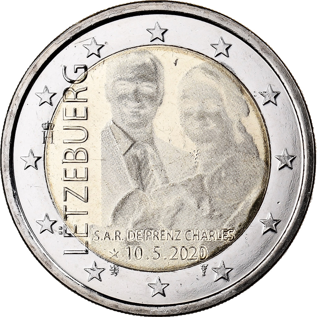 Luksemburg, 
  
  2 euro, 
  
  2020