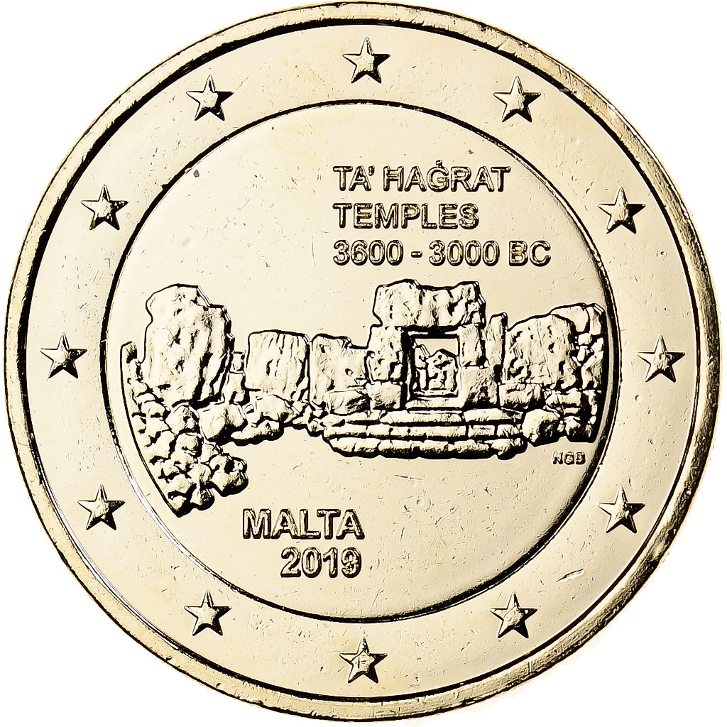 Malta, 
  
  2 euro, 
  
  2019