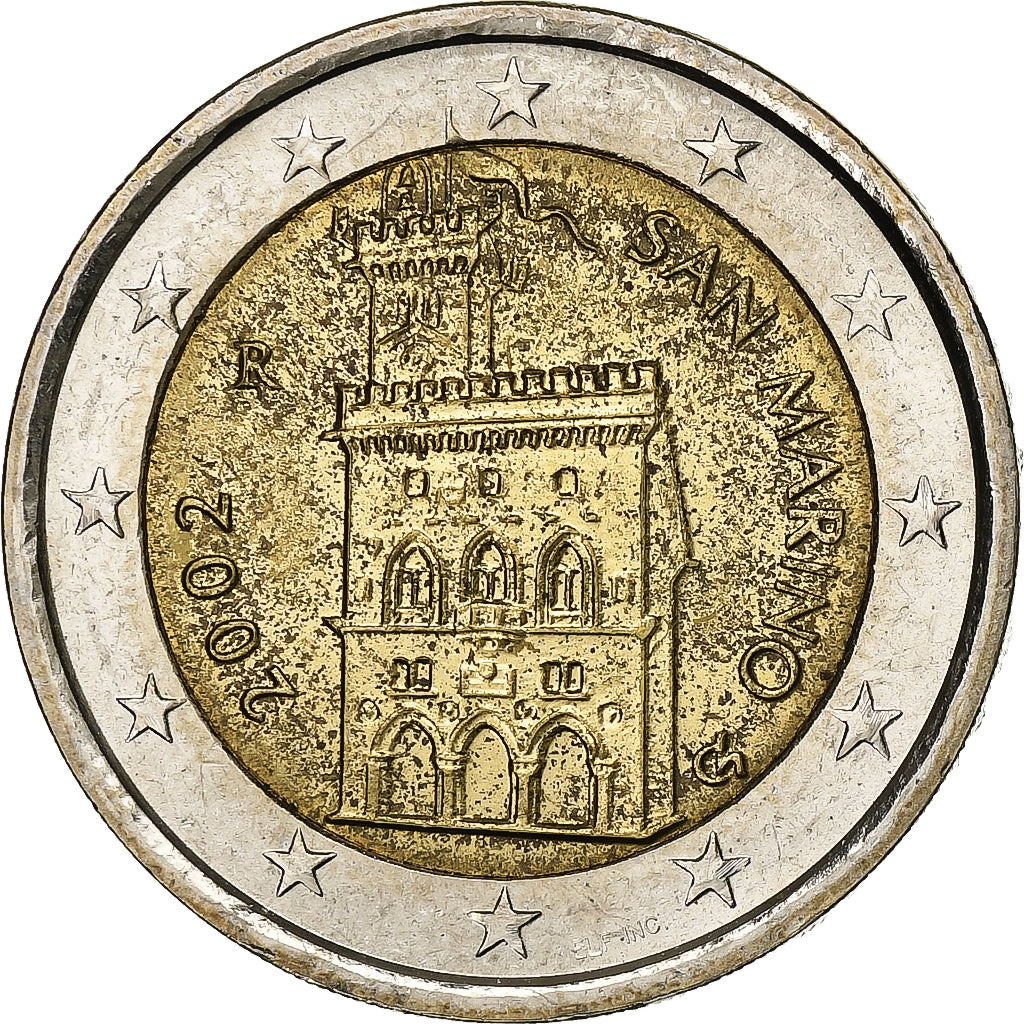 San Marino, 
  
  2 euro, 
  
  2002