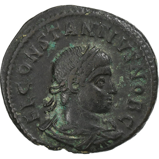 Konstancjusz II, 
  
  Follis, 
  
  324-325