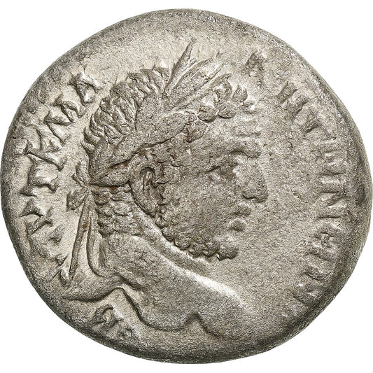 Seleukis i Pieria, 
  
  Karakalla, 
  
  Tetradrachma