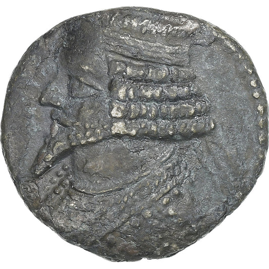 Fraates IV, 
  
  Tetradrachma, 
  
  ok. 27 p.n.e