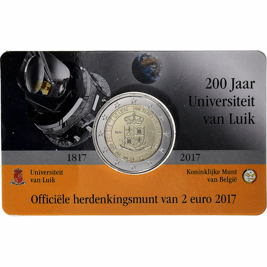 Belgia, 
  
  2 euro, 
  
  200 Jahre – Universität Lüttich