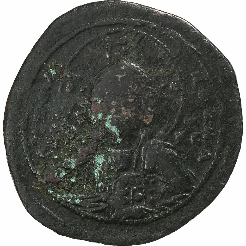 Bazyli II i Konstantyn VIII, 
  
  Follis, 
  
  976-1025