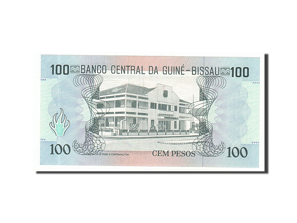 Banknot, 
  
  Gwinea Bissau, 
  
  100 peso