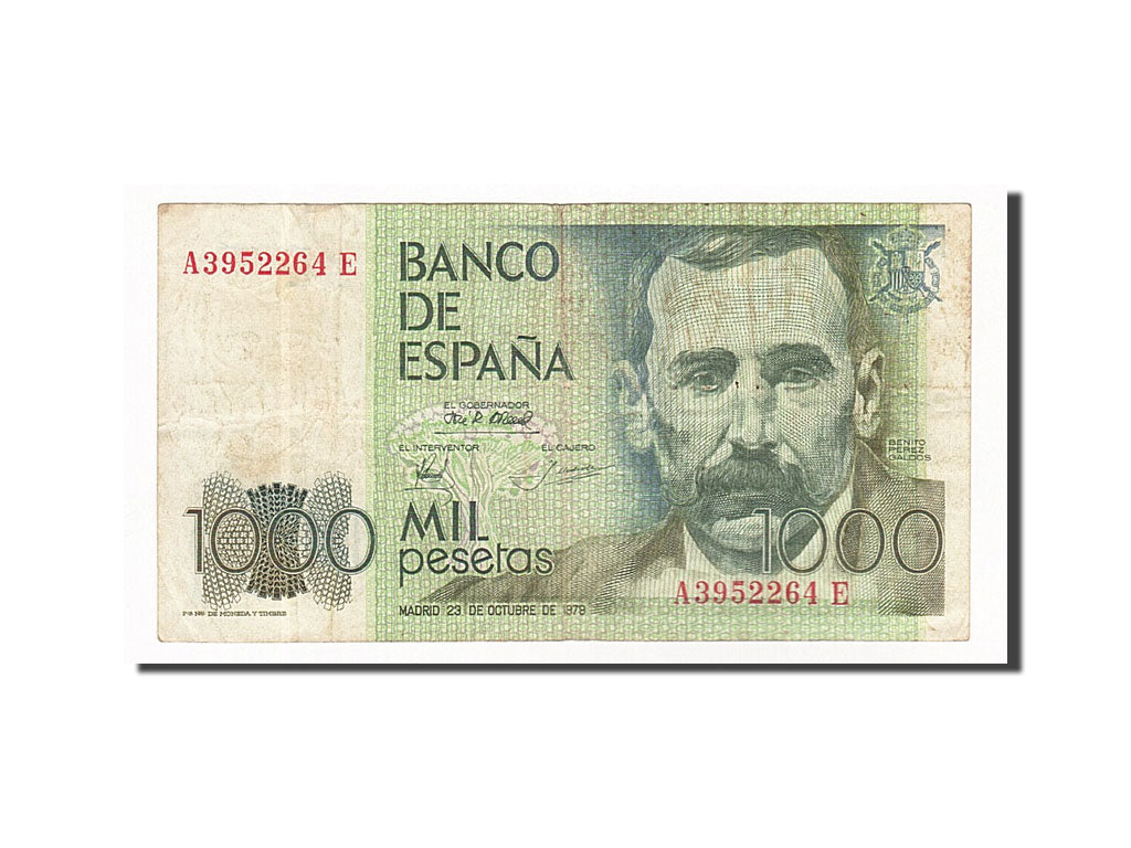 Banknot, 
  
  Hiszpania, 
  
  1000 peset