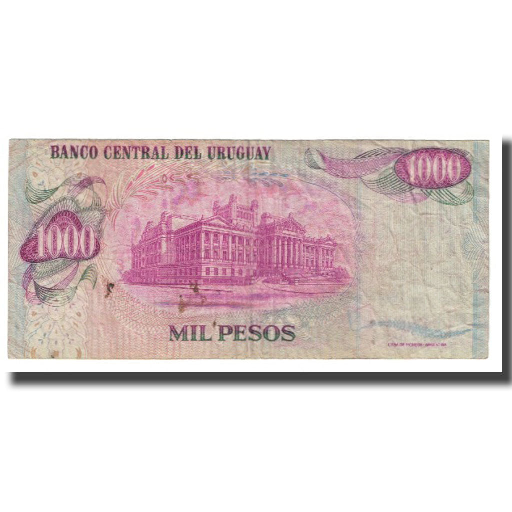 Banknot, 
  
  Urugwaj, 
  
  1000 peso