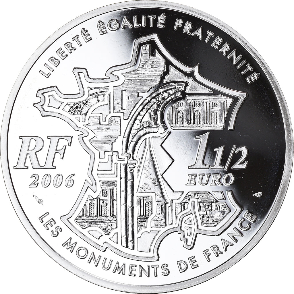 Francja, 
  
  Łuk Triumfalny, 
  
  1-1/2 euro