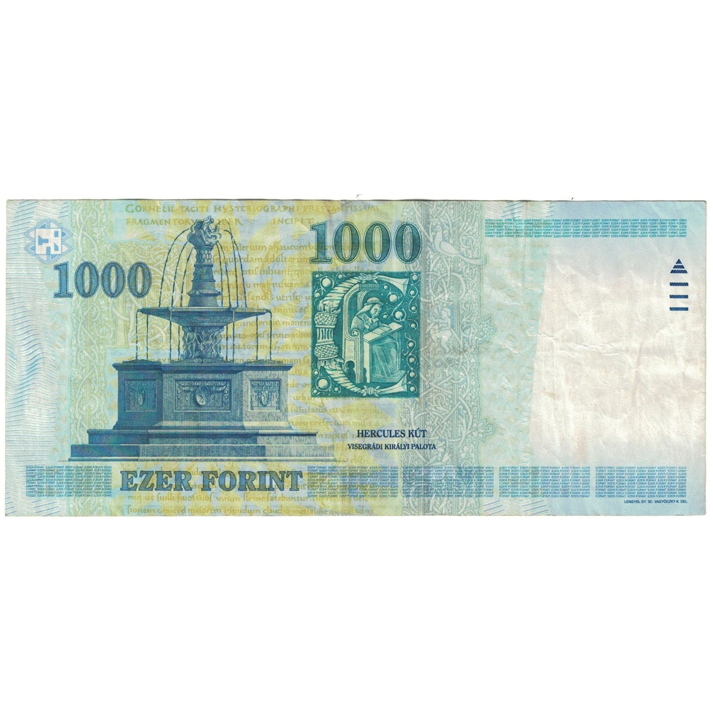 Banknot, 
  
  Węgry, 
  
  1000 forintów