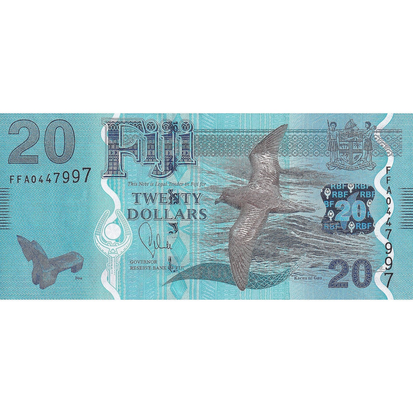 Fidżi, 
  
  20 dolarów, 
  
  2013