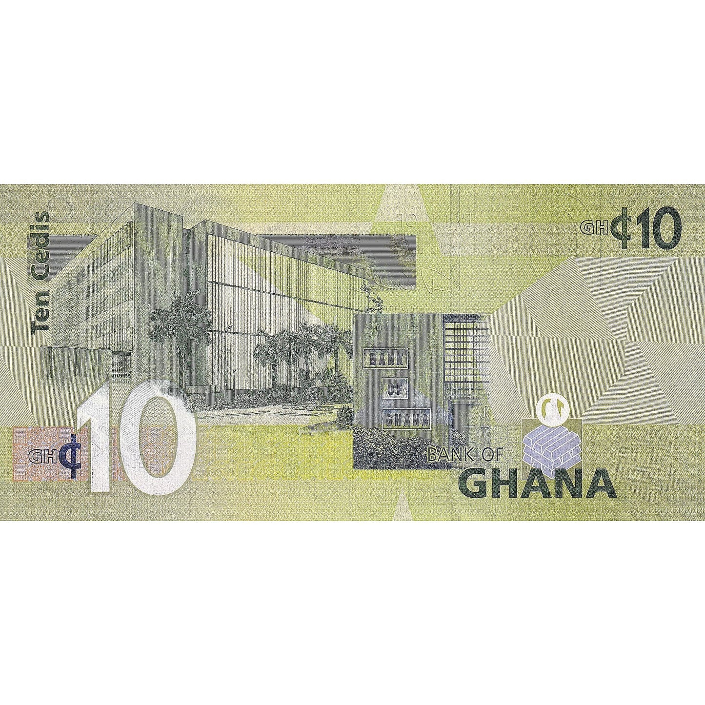 Ghana, 
  
  10 Cedis, 
  
  2007