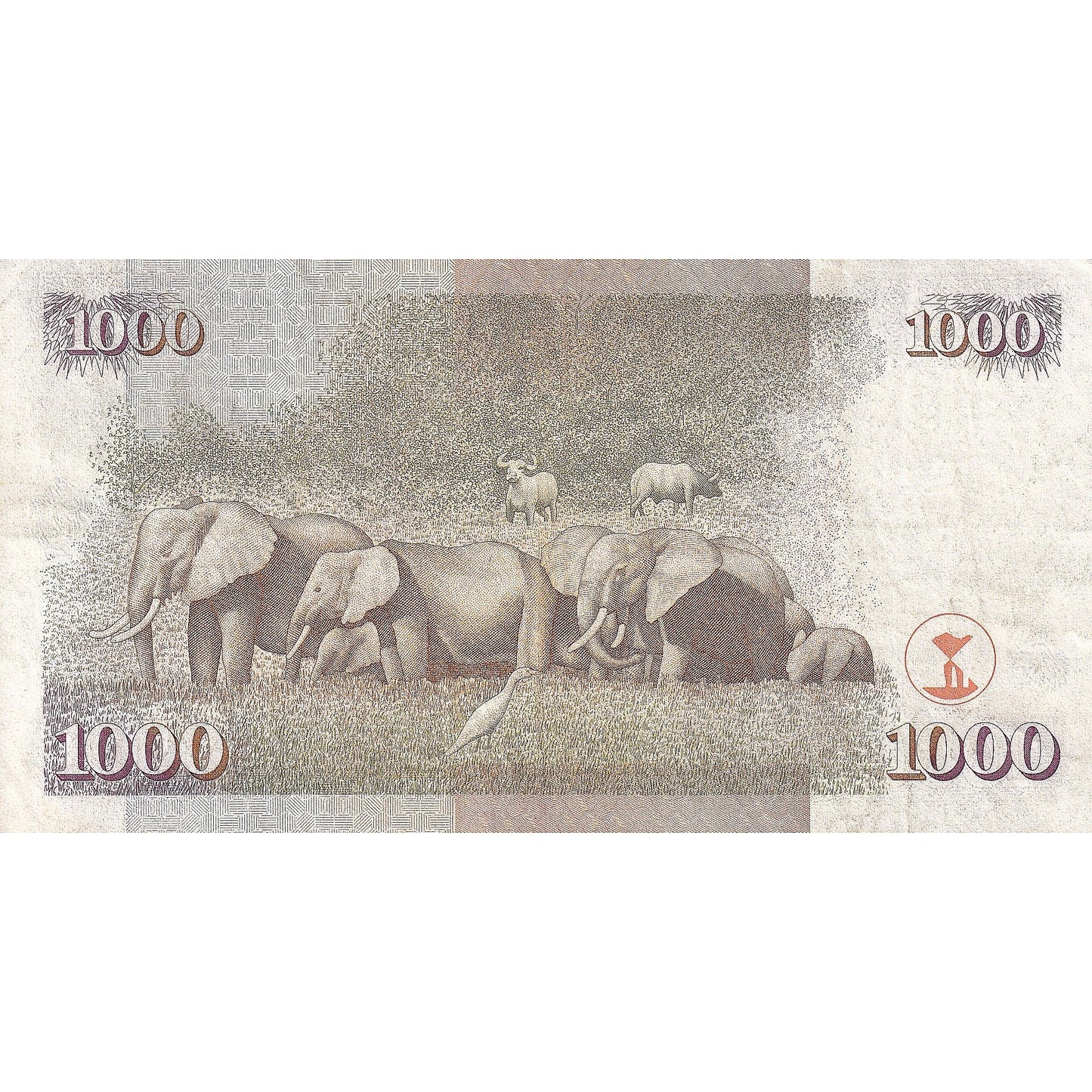 Kenia, 
  
  1000 szylingów, 
  
  1994