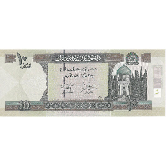 Afganistan, 
  
  10 Afgańczyków, 
  
  2002