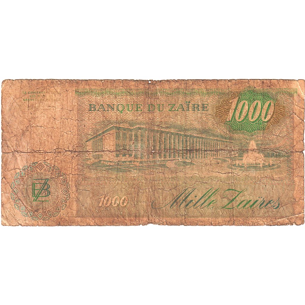 Zair, 
  
  1000 Zairów, 
  
  1985