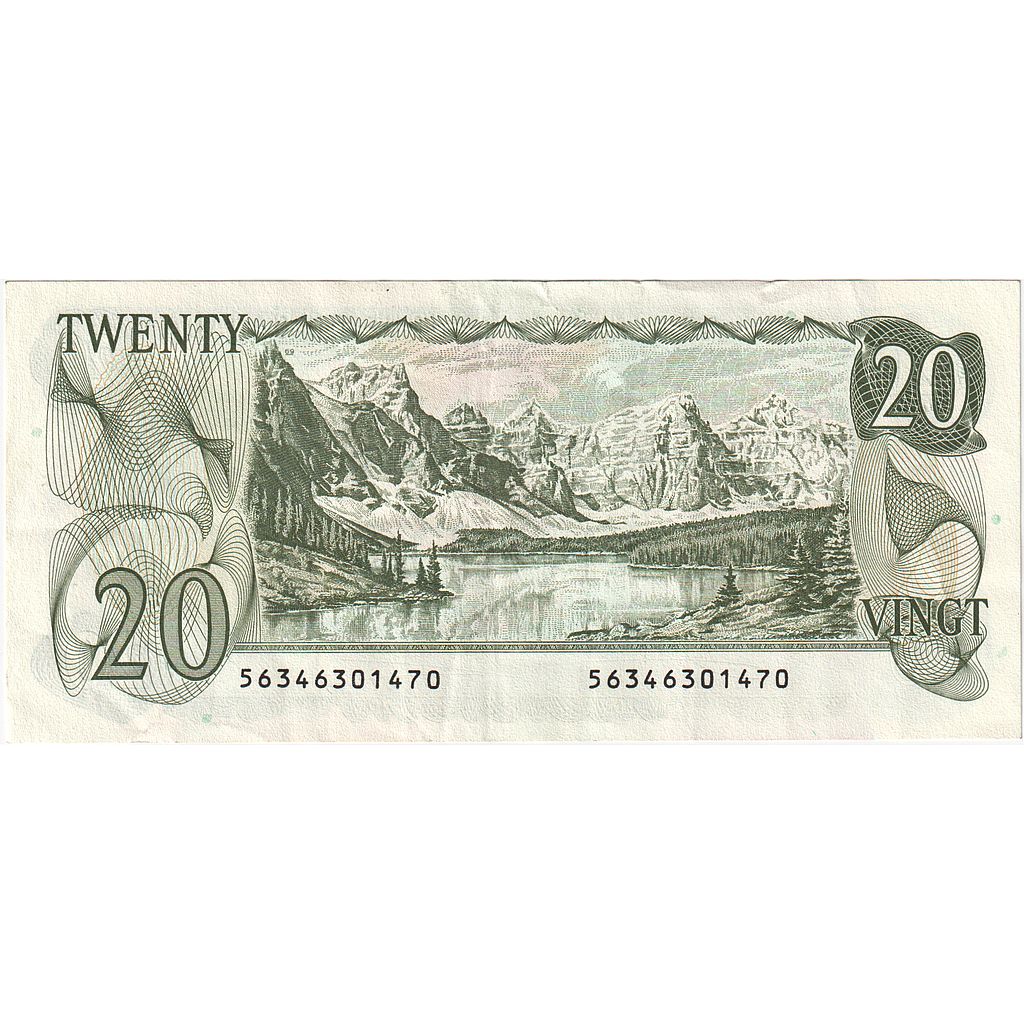 Kanada, 
  
  20 dolarów, 
  
  1979