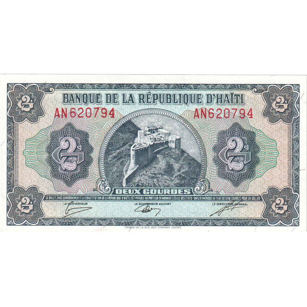 Haiti, 
  
  2 Gourde, 
  
  1979