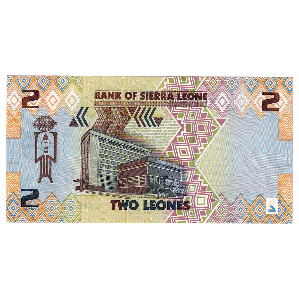 Banknot, 
  
  Sierra Leone, 
  
  2 Leony