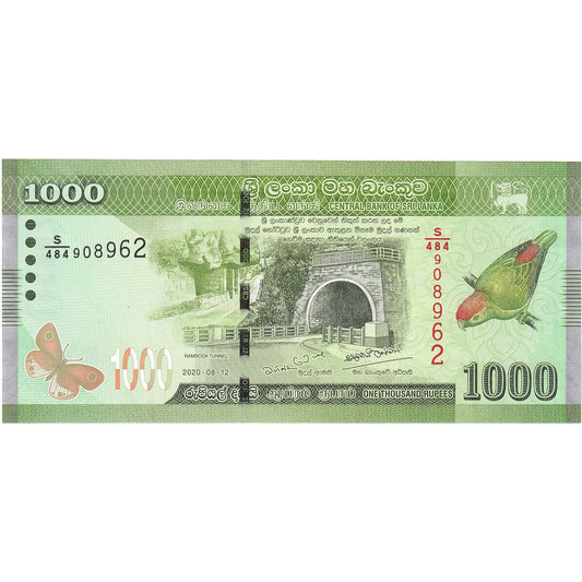 Sri Lanka, 
  
  1000 rupii, 
  
  2020