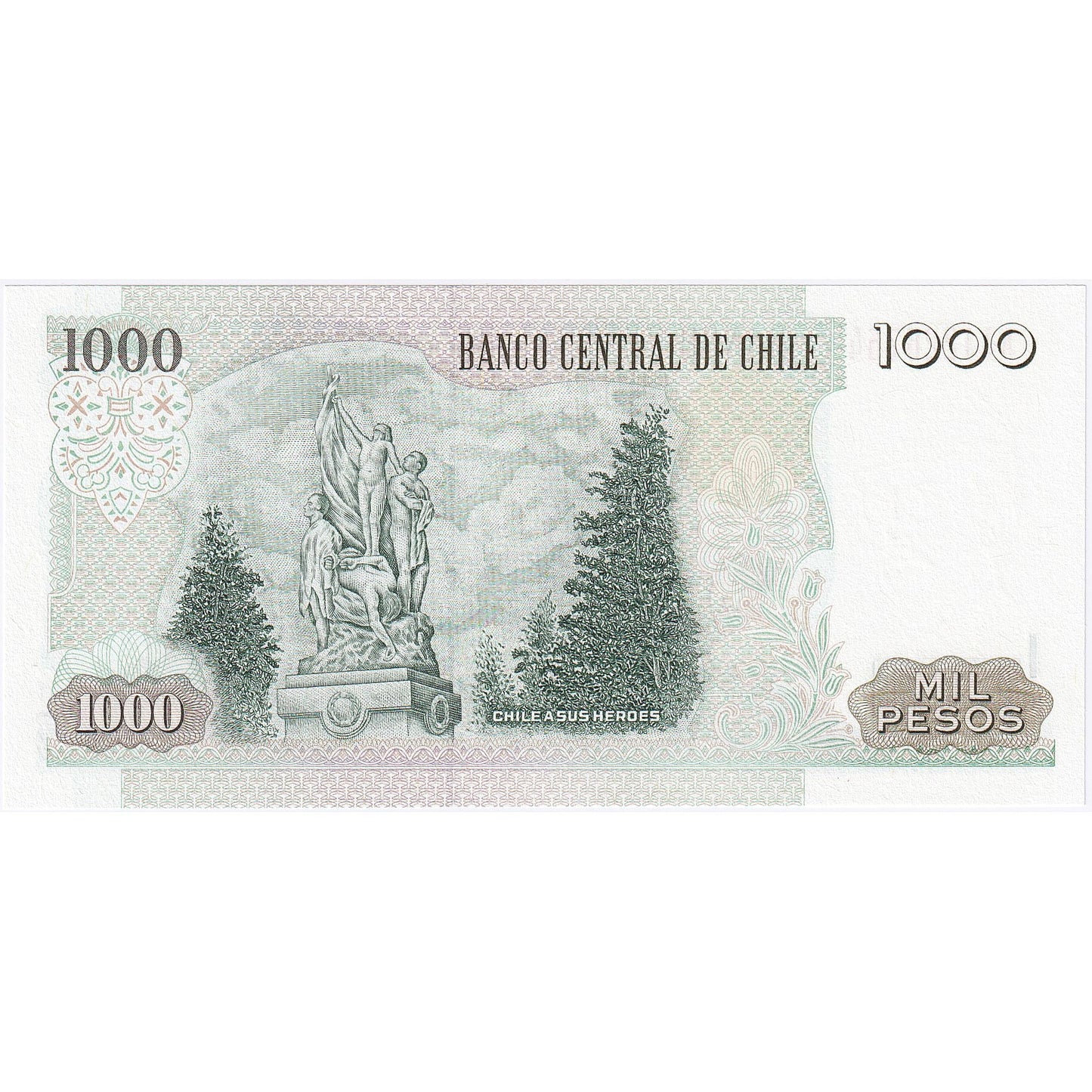 Chile, 
  
  1000 Peso, 
  
  2008