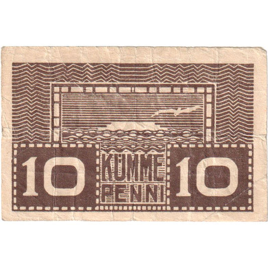 Estonia, 
  
  10 Penni, 
  
  1919