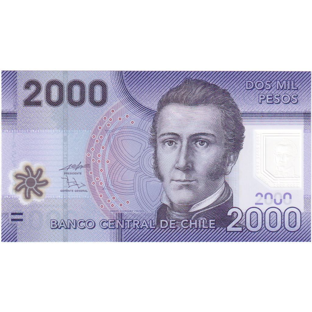 Banknot, 
  
  Chile, 
  
  2000 peso