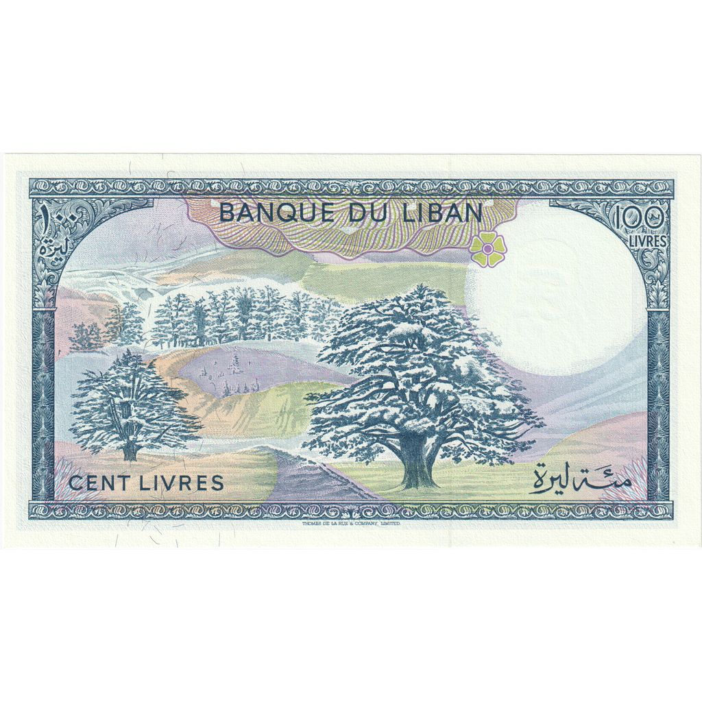 Liban, 
  
  100 liwrów, 
  
  KM:66d