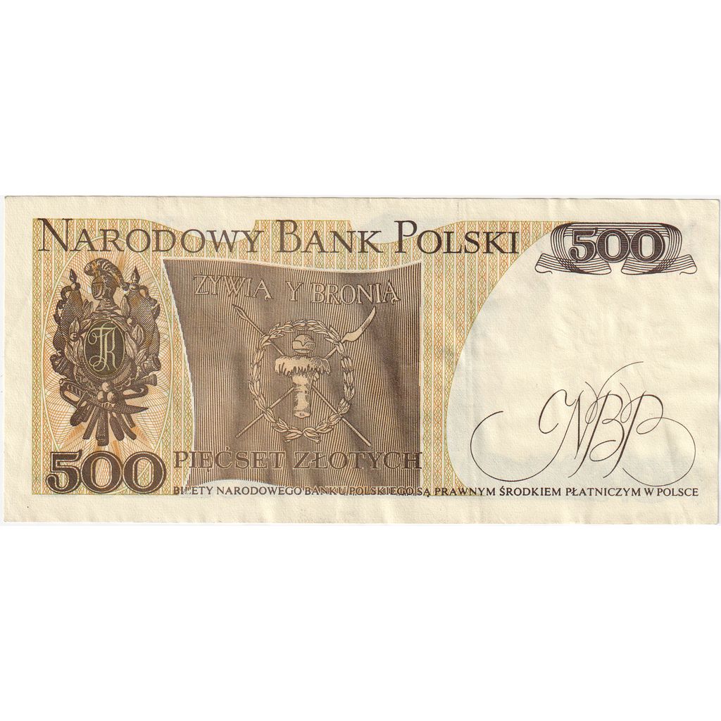 Banknot, 
  
  Polska, 
  
  500 złotych