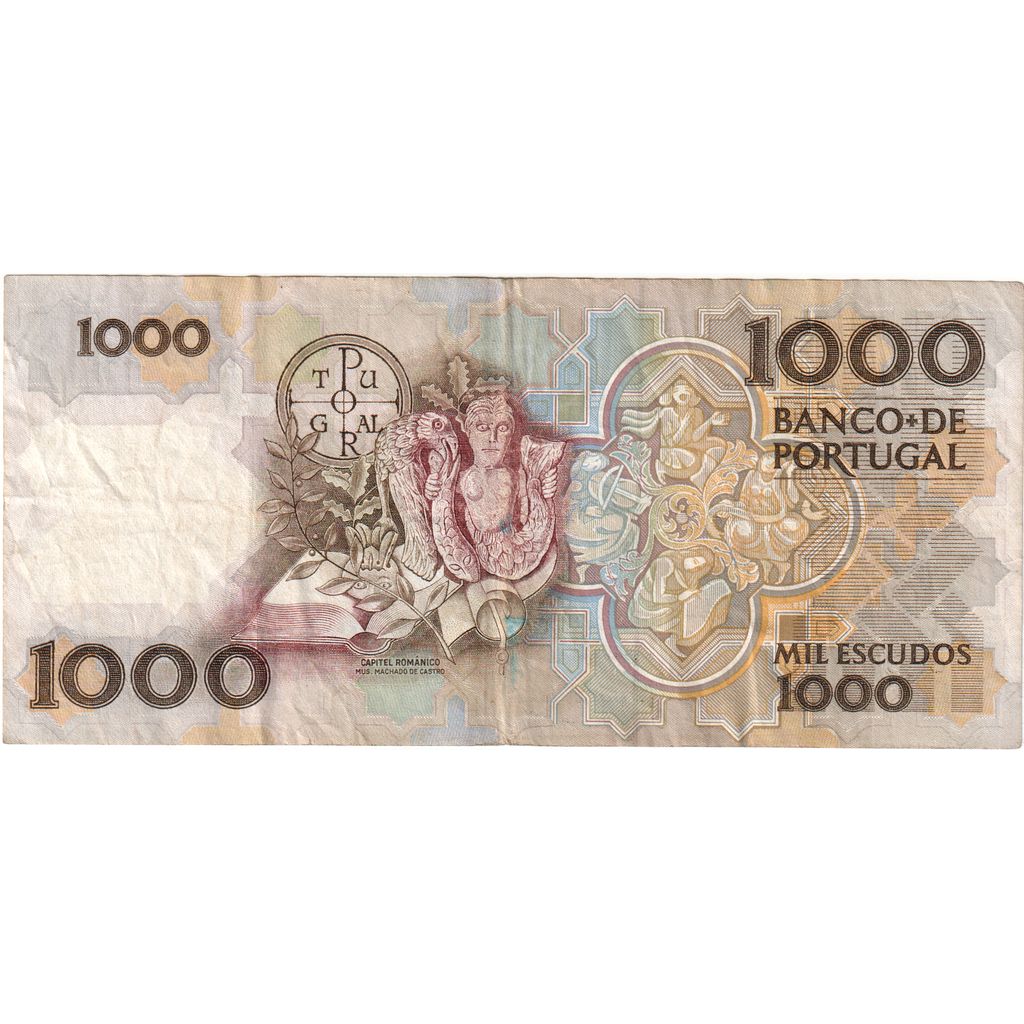 Portugalia, 
  
  1000 Escudo, 
  
  1989-11-09