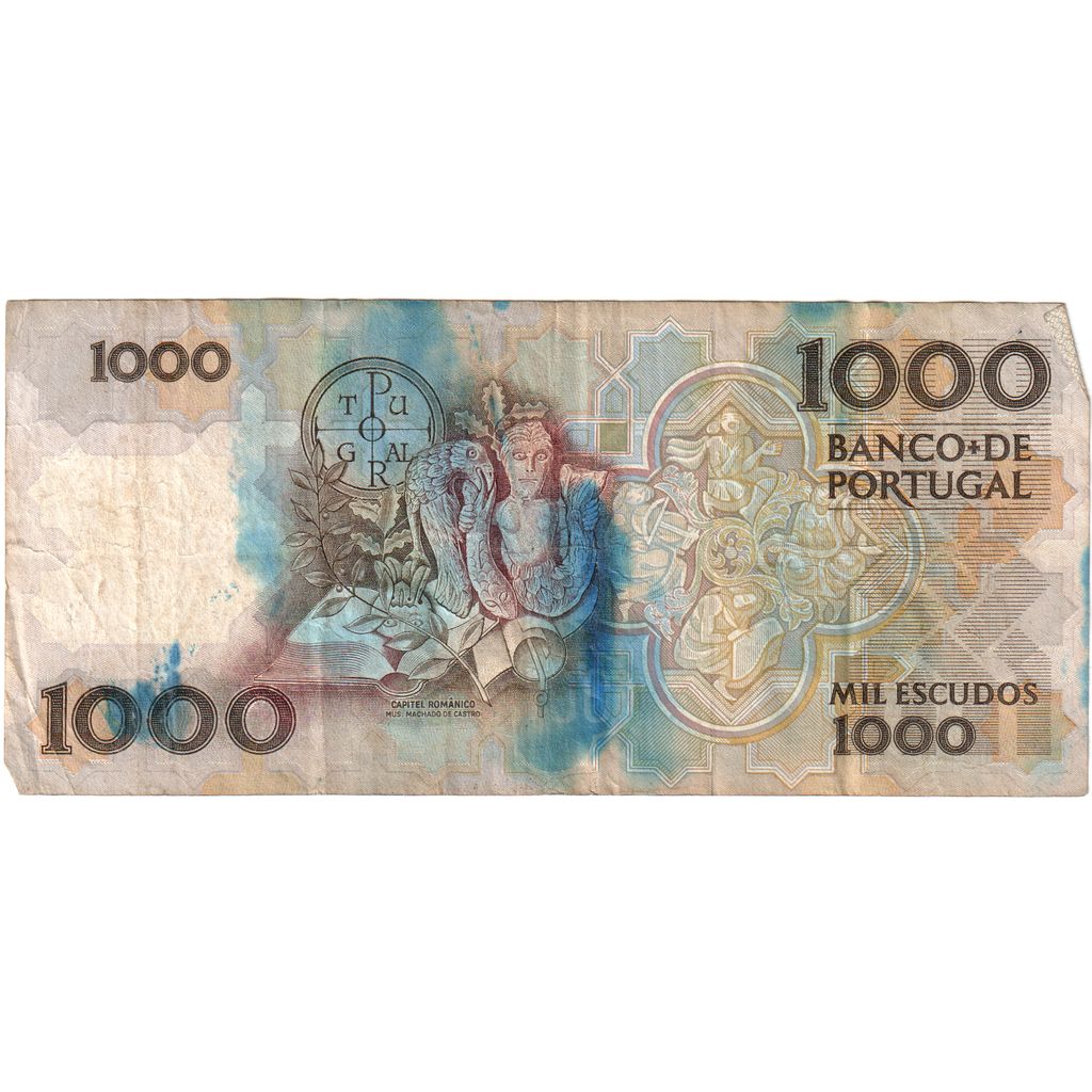 Portugalia, 
  
  1000 Escudo, 
  
  1988-12-22