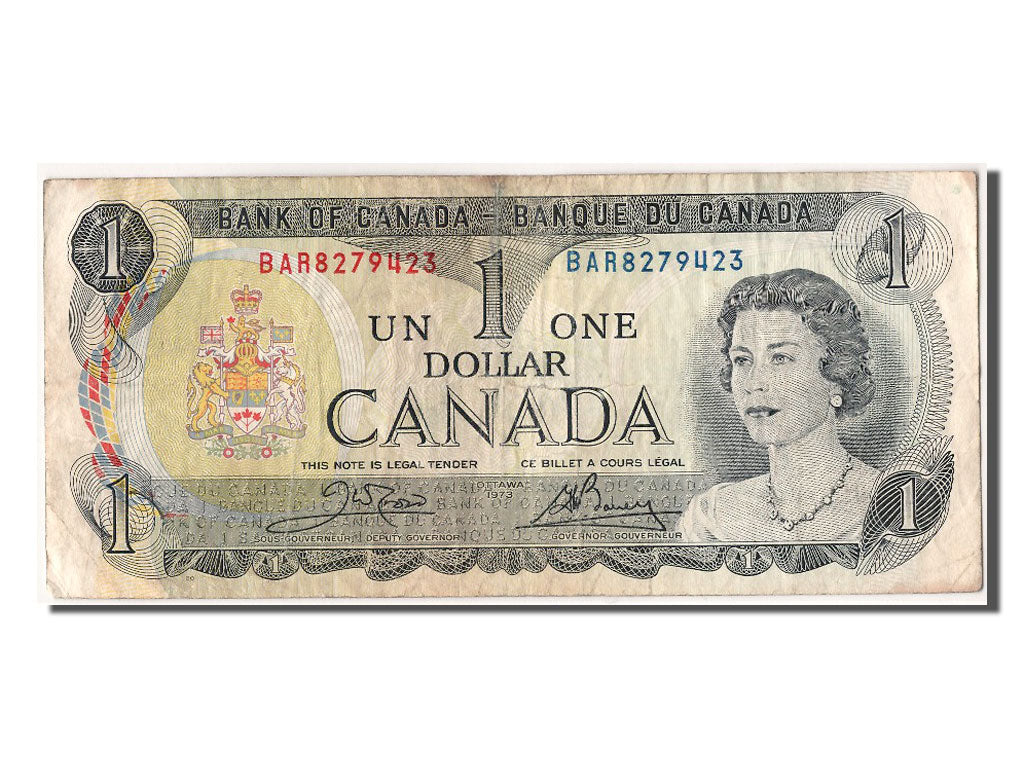 Banknot, 
  
  Kanada, 
  
  1 dolar