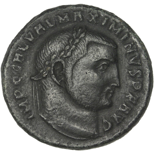 Moneta, 
  
  Maksymin II, 
  
  Follis