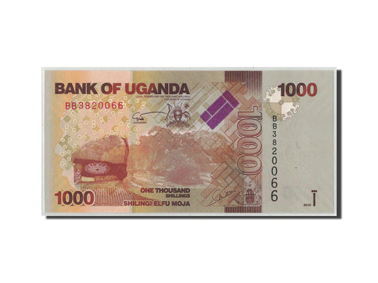 Banknot, 
  
  Uganda, 
  
  1000 szylingów