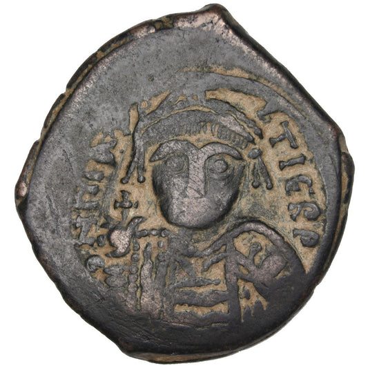 Moneta, 
  
  Maurycy Tyberiusz, 
  
  Follis