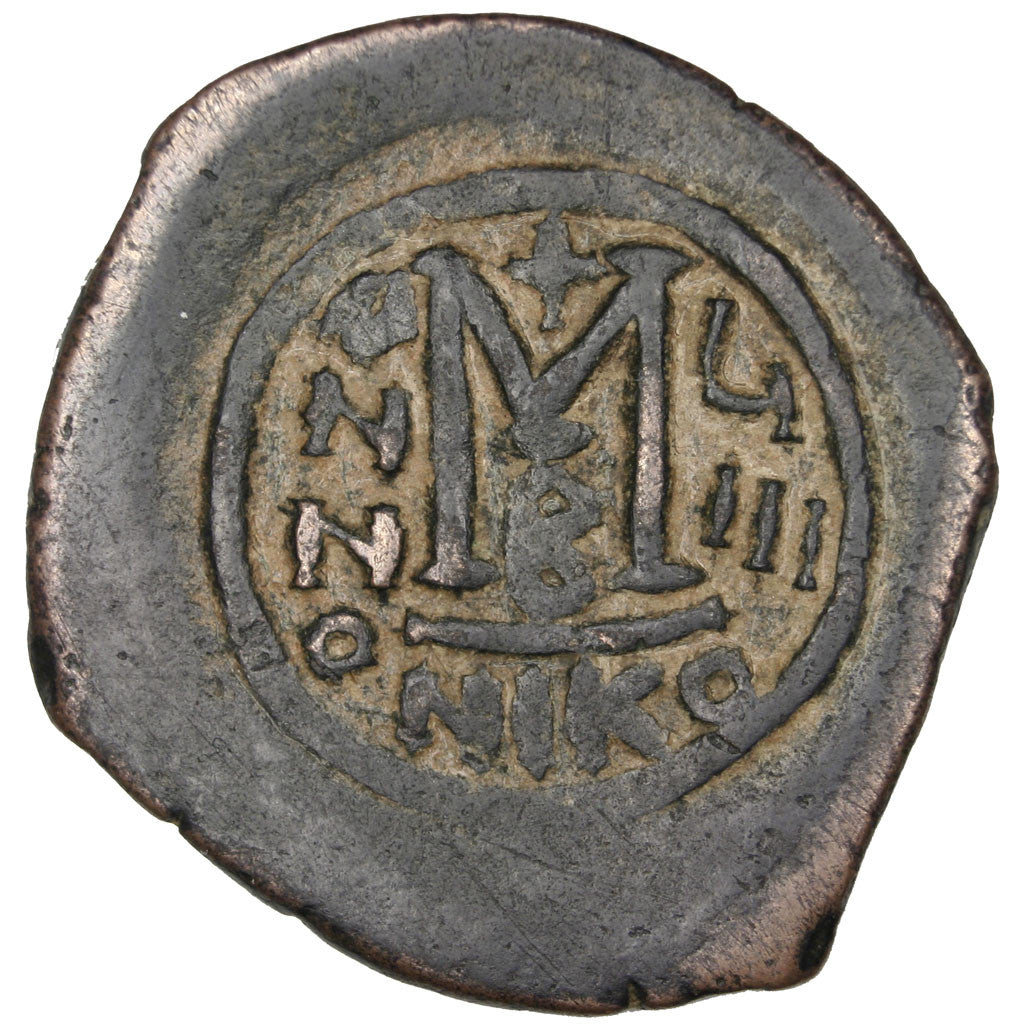 Moneta, 
  
  Maurycy Tyberiusz, 
  
  Follis